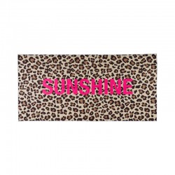 Serviette de plage léopard...