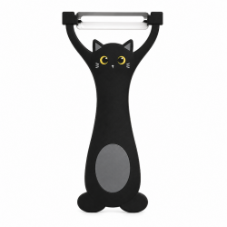 Épluche-Légumes Chat Noir
