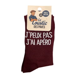 Chaussettes Homme "J'peux...