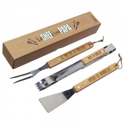 Set Barbecue “Le chef c'est...