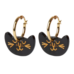 Boucles d'oreilles Chat