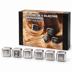 Coffret de 6 glaçons Spirit...