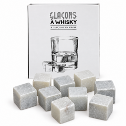 Coffret de 9 glaçons à Whisky